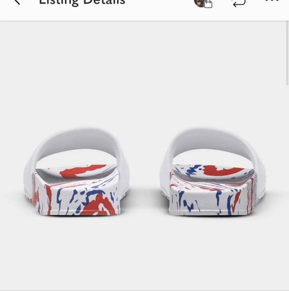 NIB The North Face Women’s Base Camp Slide III – Americana SIZE 9 - Picture 4 of 7